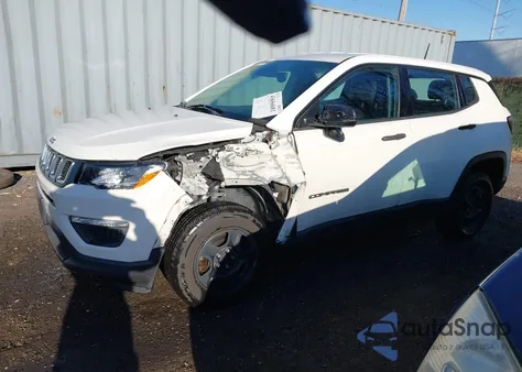 2018 Jeep Compass Sport 4X4 from USA, damaged, VIN 3C4NJDABXJT401893